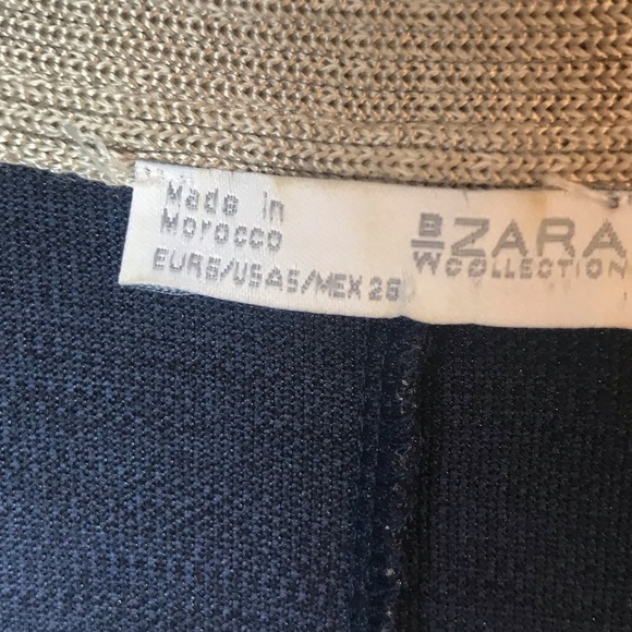 ZARA Crepe Knir Tunic Top - Picture 7 of 7